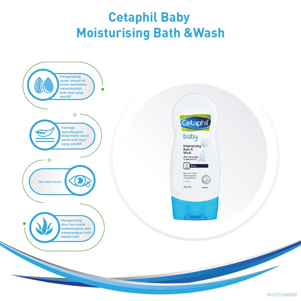 Cetaphil Exclusive Cetaphil Baby Moist Bath and Wash - LDA