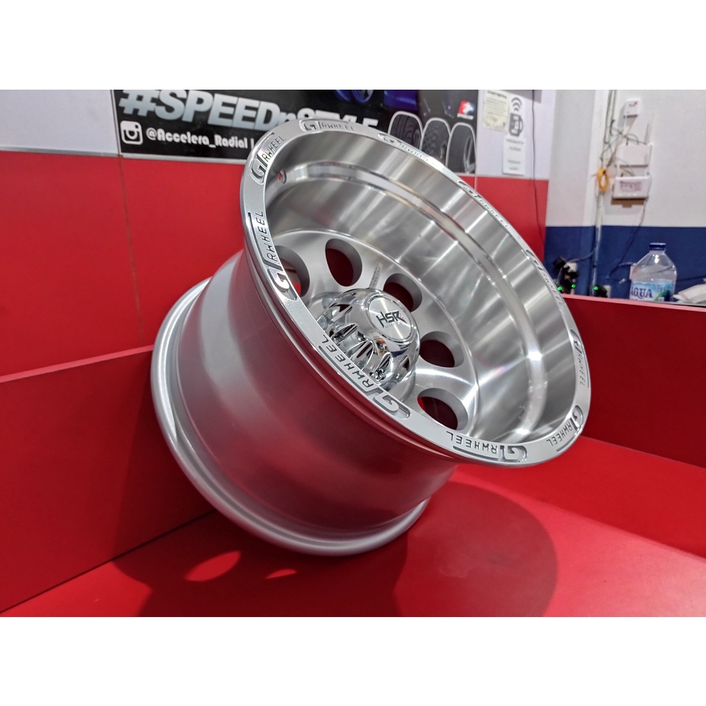 Velg Racing Offroa ring 15 Baut 5 Untuk Daihatsu Feroza Taft Jimny Sierra Katana dll