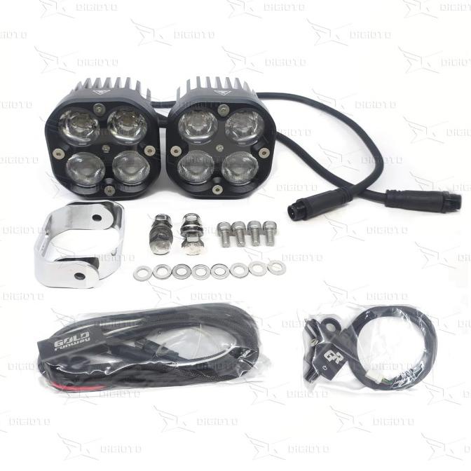 Gold Runway GR-X4 Combo Lampu Tembak Motor / Mobil 3 Mode Universal