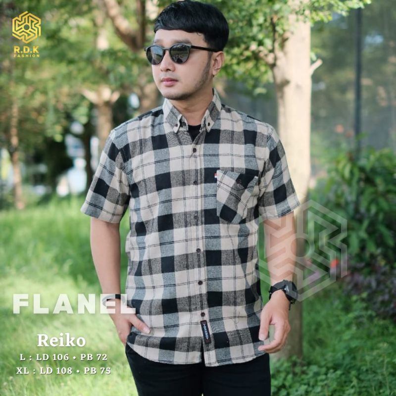 ARUN KEMEJA FLANEL PRIA MOTIF BY RDK