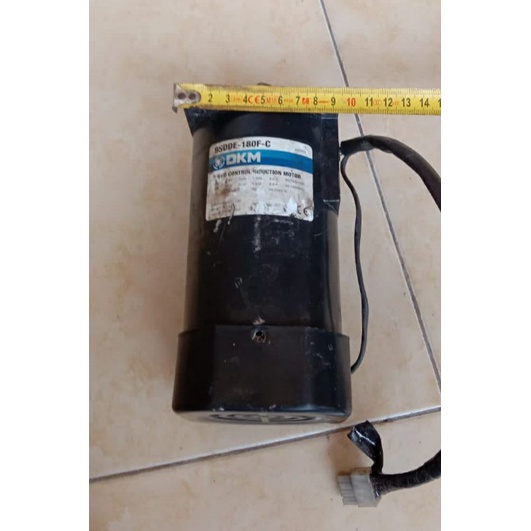 Ac Motor DKM 220V 1400Rpm 180W bisa Speed kControl