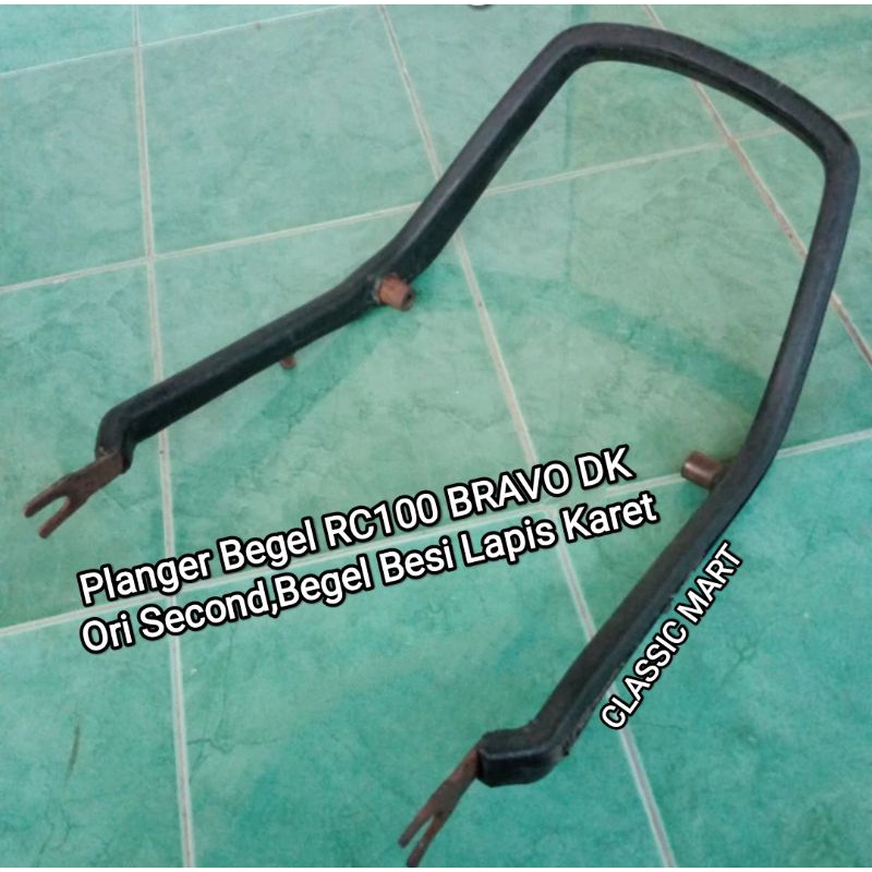 BEGEL BEHEL BELAKANG SUZUKI RC80 RC100 BRAVO RC ORIGINAL BESI KARET