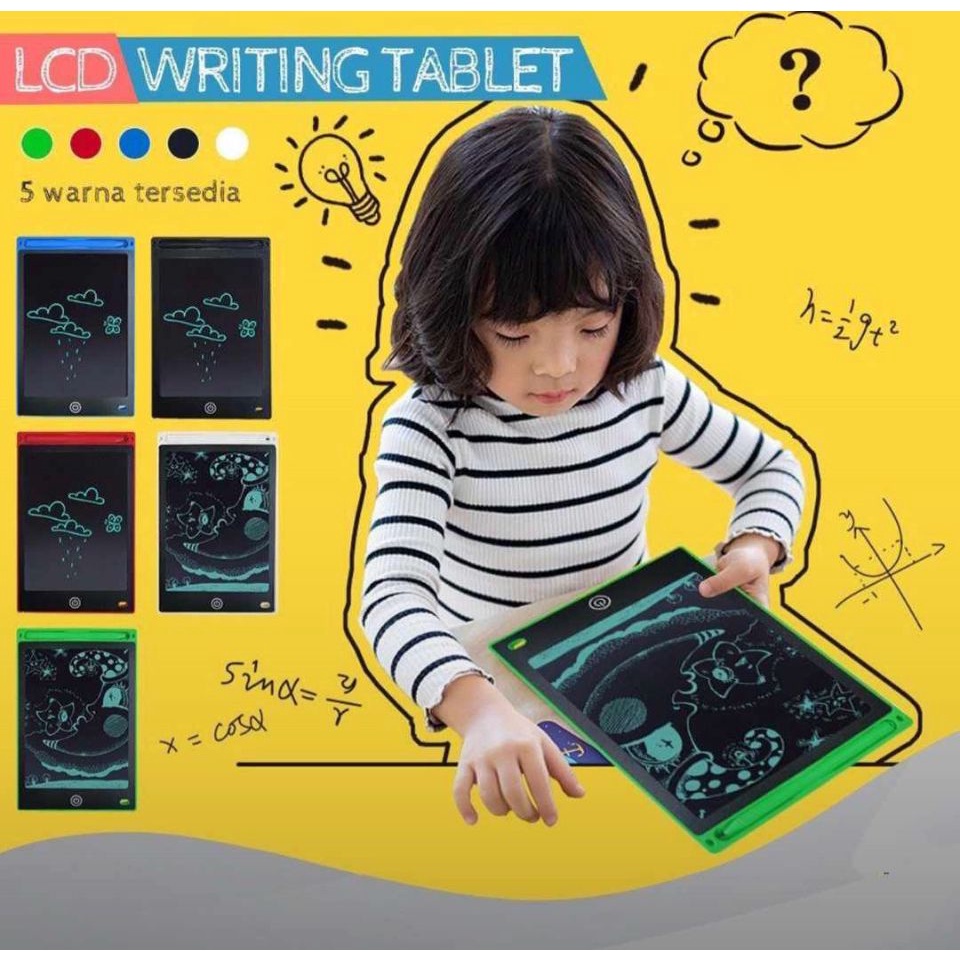 IC LCD writing Tablet 8.5 inch Tablet Gambar Anak Papan Tulis Anak Drawing Board 8,5''