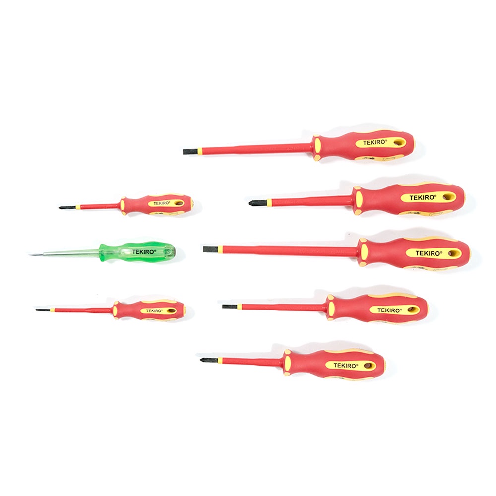 TEKIRO OBENG LISTRIK SET 8 PCS /OBENG LISTRIK SET / TOOLS - ALAT PERKAKAS