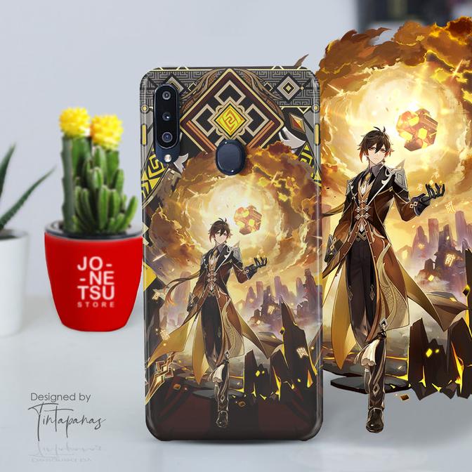 Phone Case Zhongli Genshin Impact Character