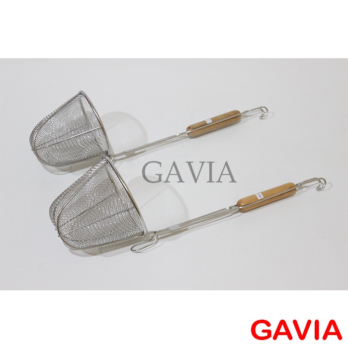 Saringan Mie Ayam Gagang Panjang / Saringan Mie Bakso Kocok / Serokan Mie Kocok / Saringan Bakmie Ko