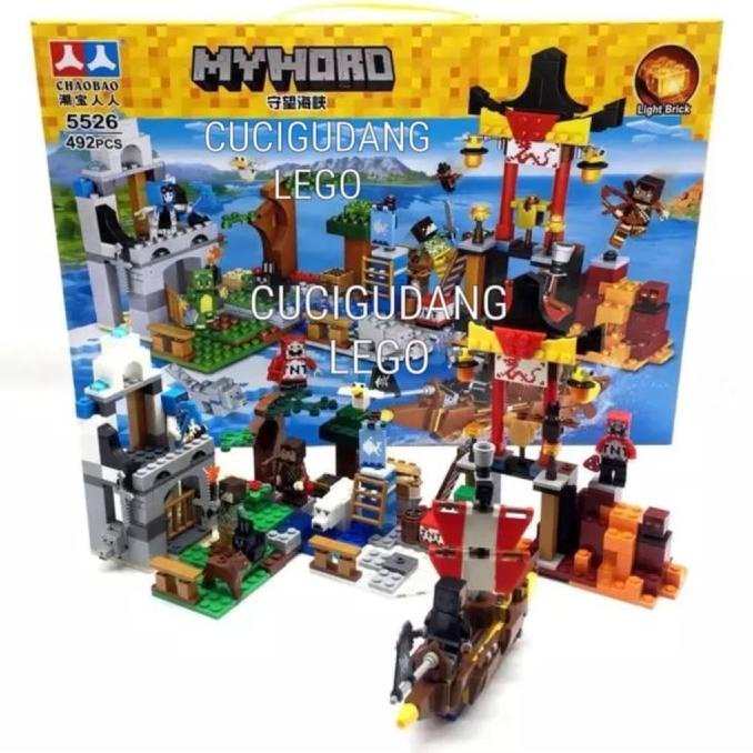 Mainan Brick Minecraft Benteng Perang War My World 5629 Jumbo