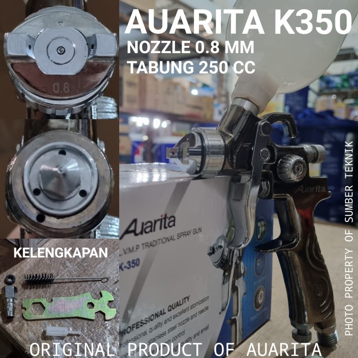 Spray Gun HVLP Mini Auarita K350