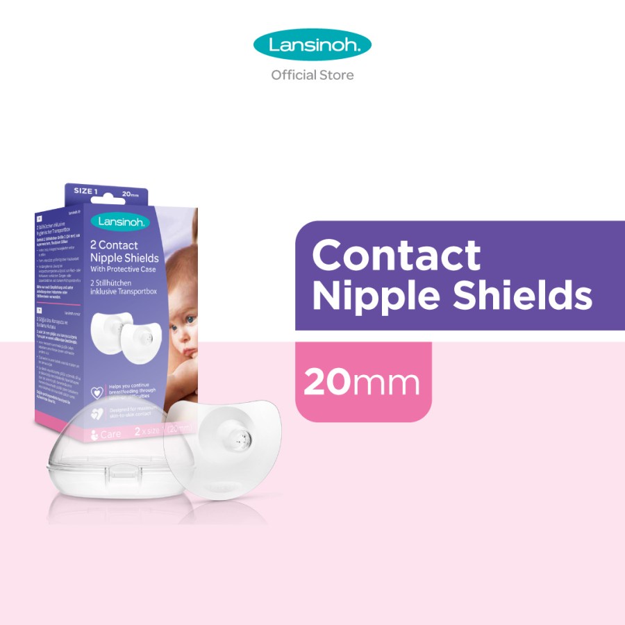 LANSINOH Contact Nipple Shields 20mm