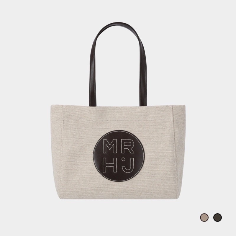 TAS TOTE CANVAS BO NO LE BLANC BM06