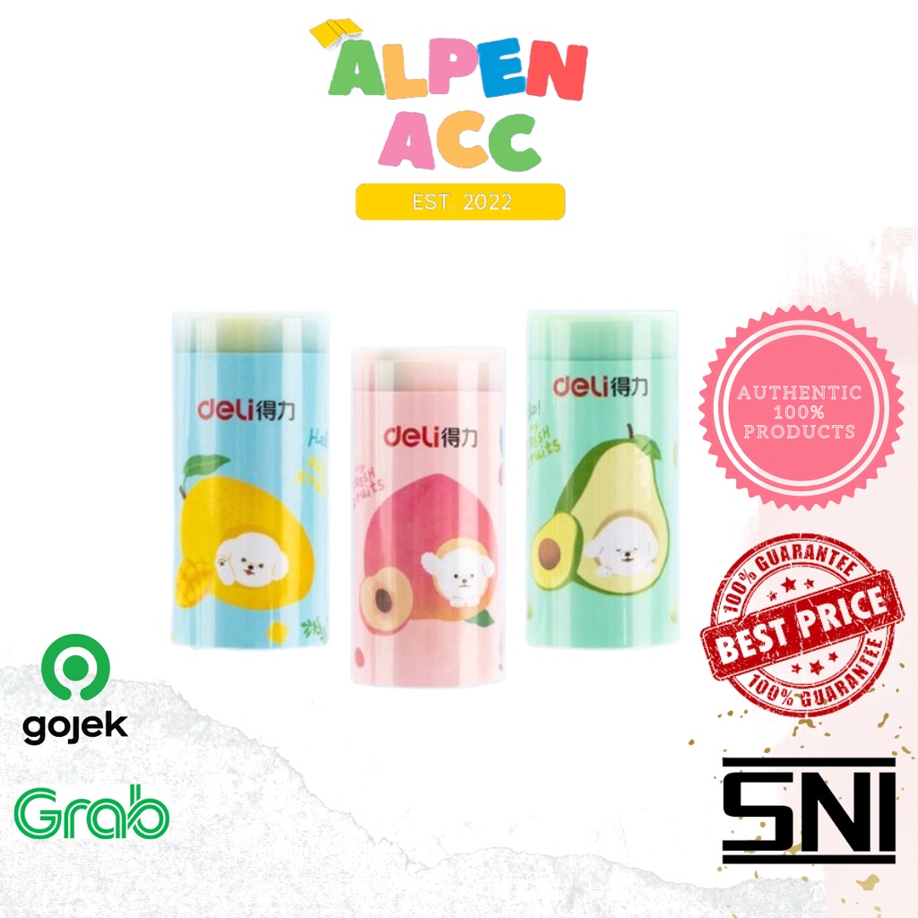 

DELI Eraser | Penghapus Hapusan Buah Lucu Hasil Sangat Bersih 71053