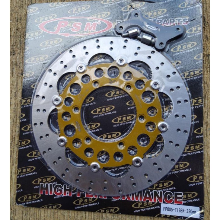 CAKRAM DISC DEPAN BESI PSM HONDA TIGER LAMA UKURAN 320MM PSM TIGER