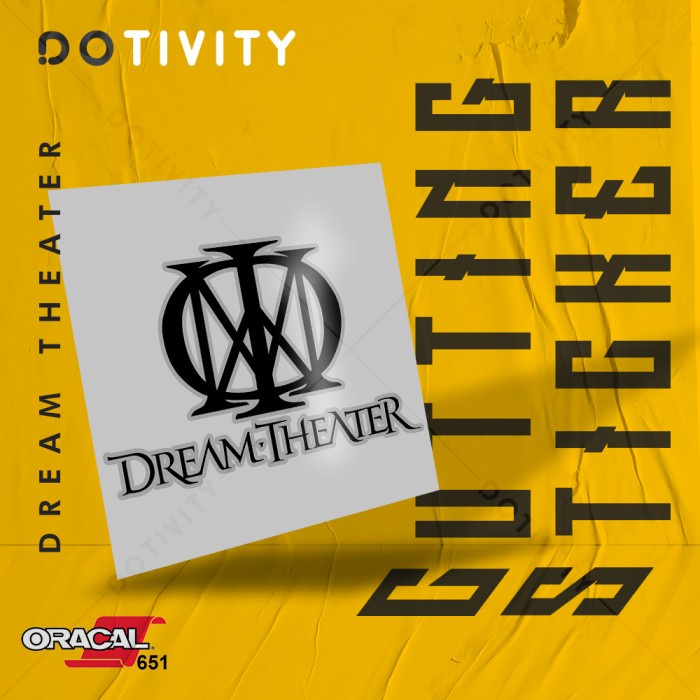 

Cutting Sticker DREAM THEATER V3
