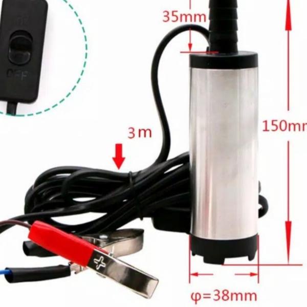 pompa air celup mini portable diesel pump mini oli minyak