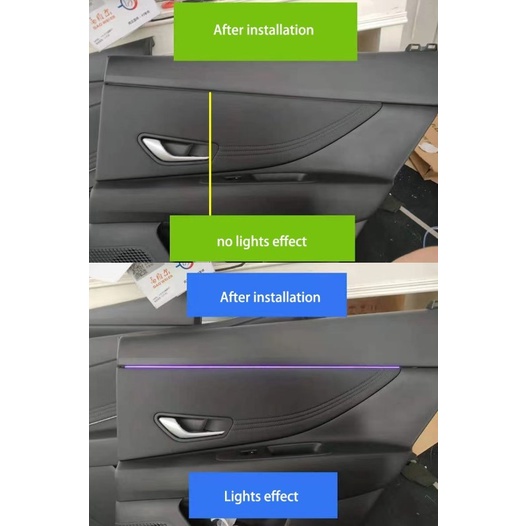 AMBIENT LIGHT CAR PREMIUM RGB lampu led interior ambient mobil