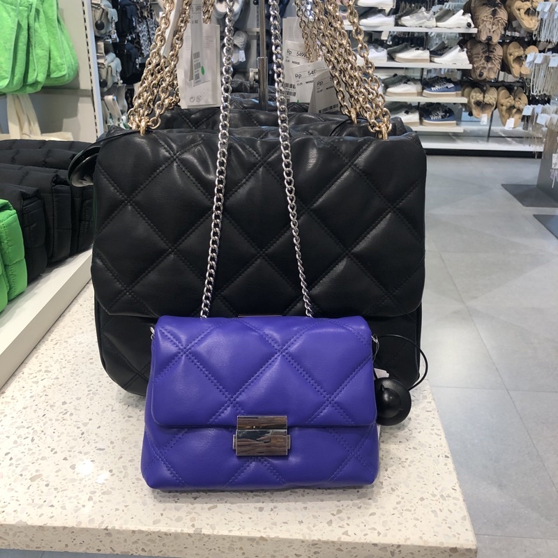 H&M mini sling bag // tas selempang // mini sling bag // tas selempang kecil // tas pesta // tas kec