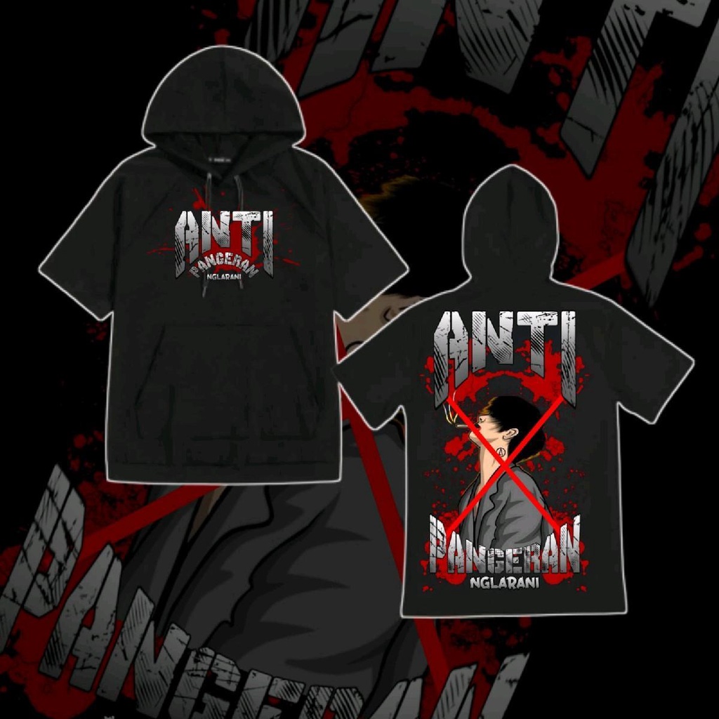 TS HOODIE ANTI PANGERAN NGLARANI TS HOODIE DISTRO BAHAN PREMIUM DESAIN TERBARUU
