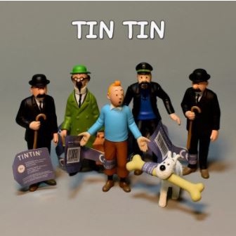 Action Figure TINTIN Isi 6