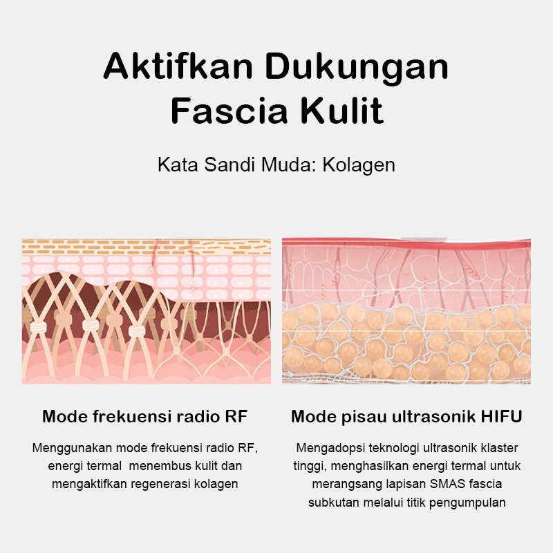2023 Newest Mini HIFU RF EMS PULSE 4 in 1 Alat Kecantikan Multifungsi EMS Radio Frekuensi Ultrasonik Pulse Penghapusan Kerutan Wajah Lingkaran Hitam Pemutih Kencangkan Kulit Beauty Face
