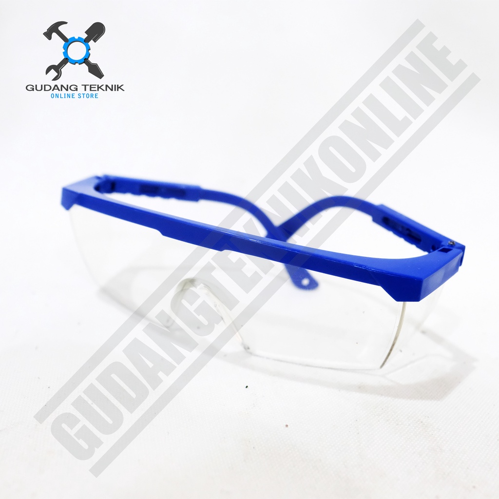 Kacamata Bening XENON E40620 Bening Hitam / Kacamata Safety Pelindung Transparant Hitam XENON E40620-2