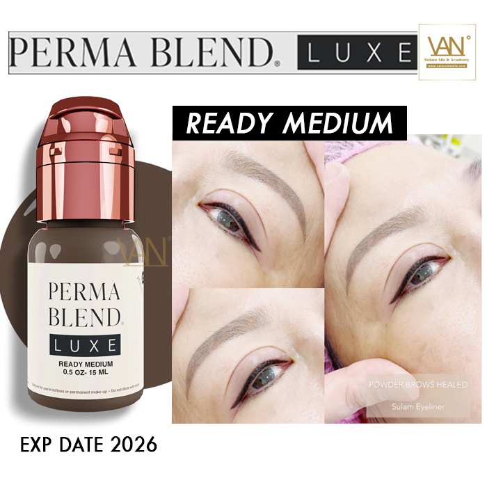 TINTA SULAM ALIS ORIGINAL PERMABLEND LUXE (READY MEDIUM) MADE IN USA