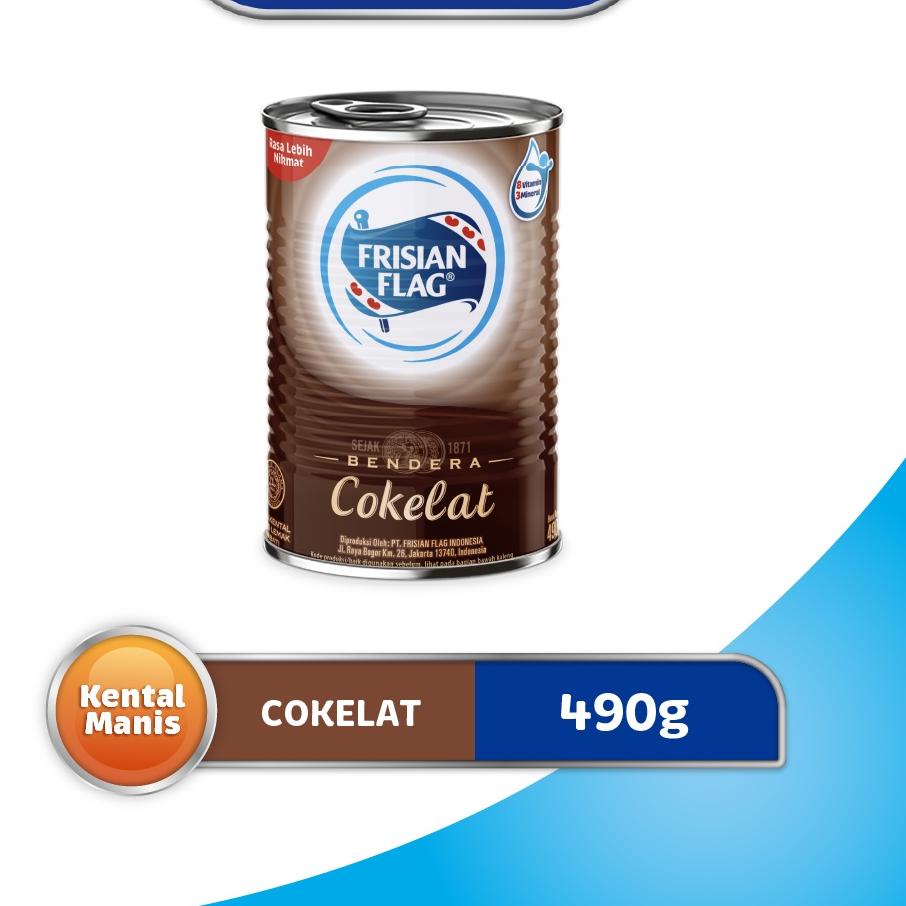 

☀ Frisian Flag Kental Manis Cokelat Kaleng 490gr ぇ