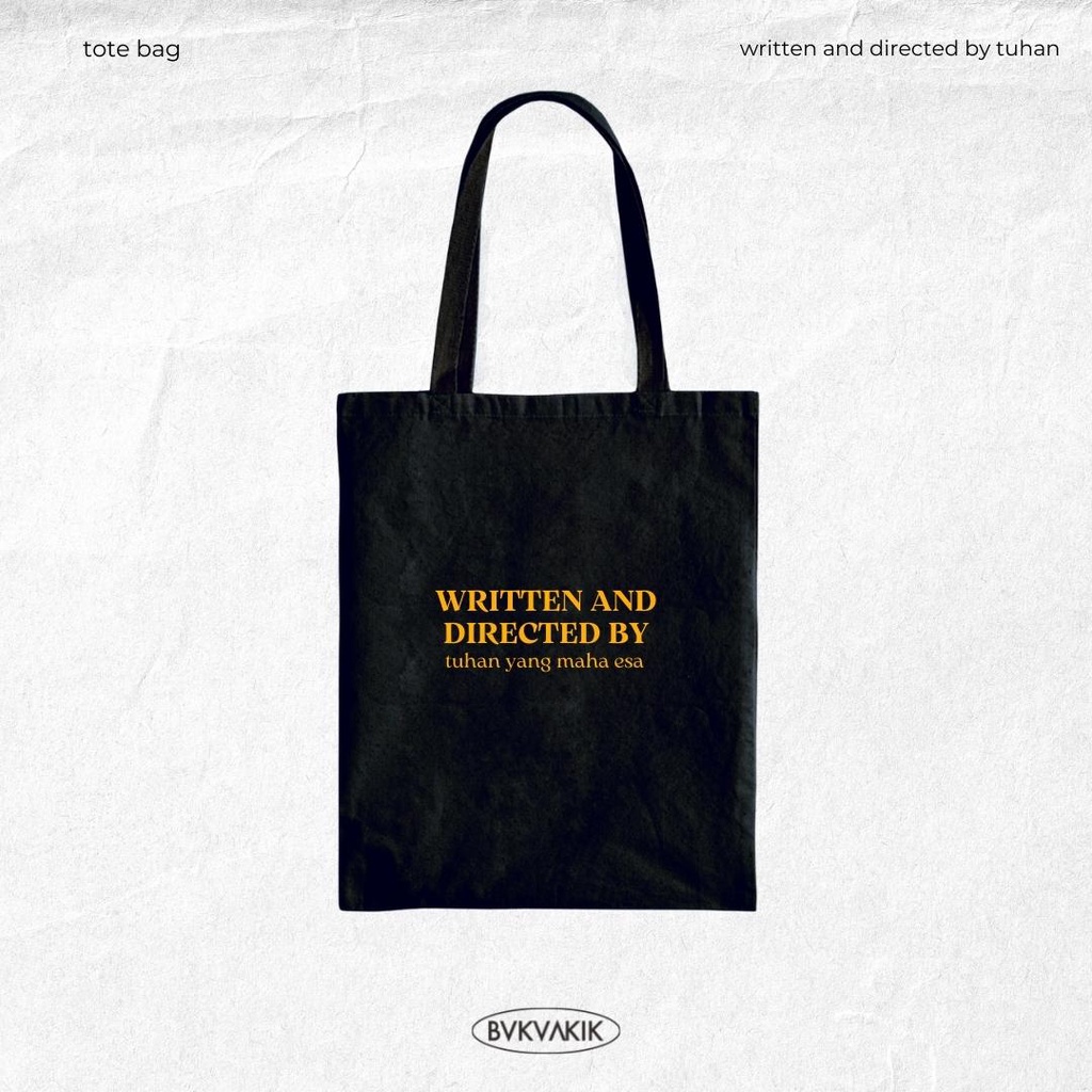 Tote Bag Written and Directed by Tuhan