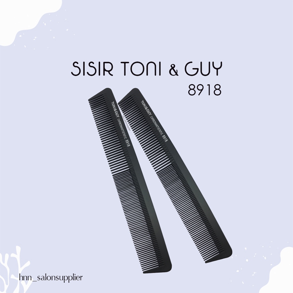 Sisir Potong Rambut Salon Barber Barbershop Professional Toni and Guy 8918