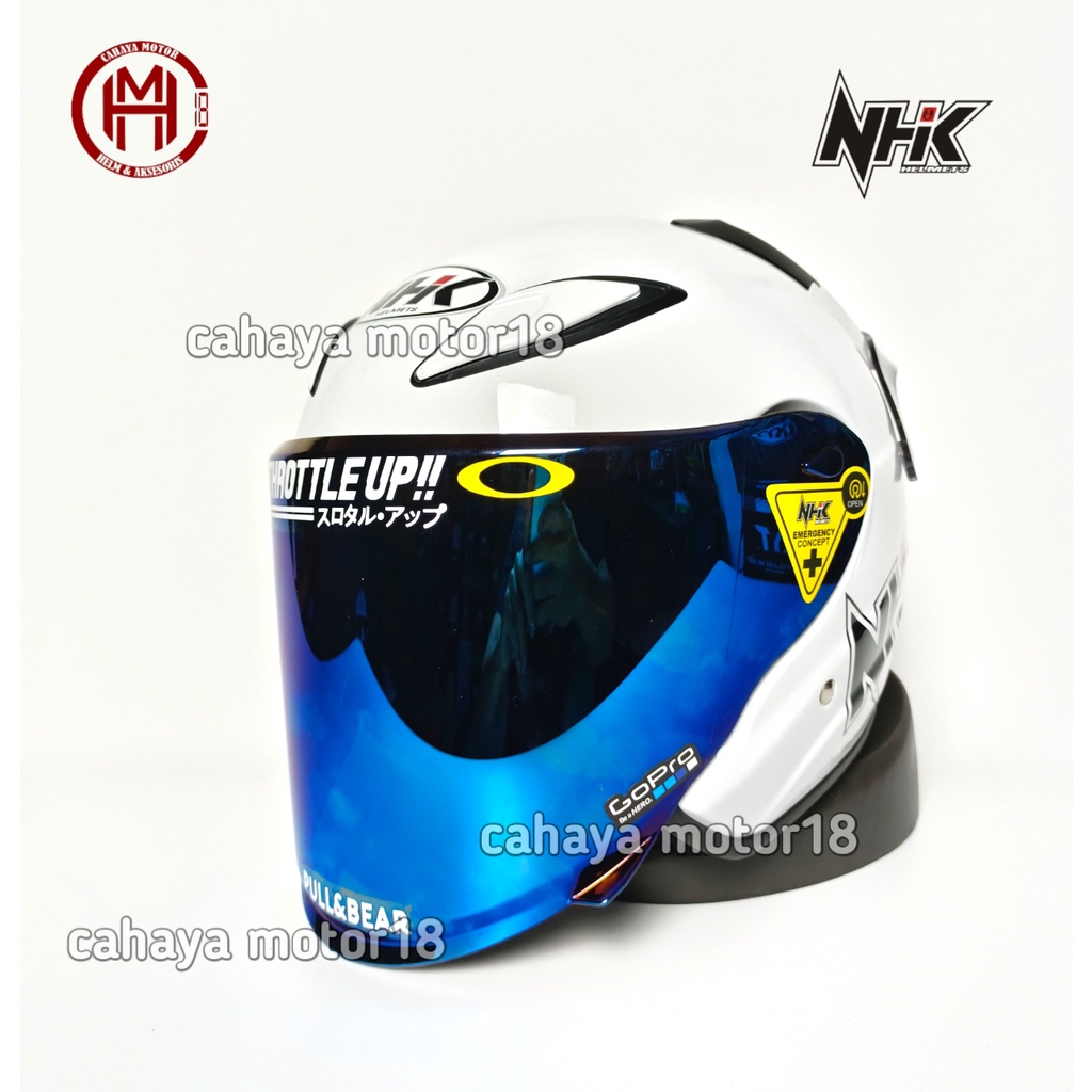 PAKET GANTENG NHK R6 SOLID WHITE|PUTIH KACA IRIDIUM