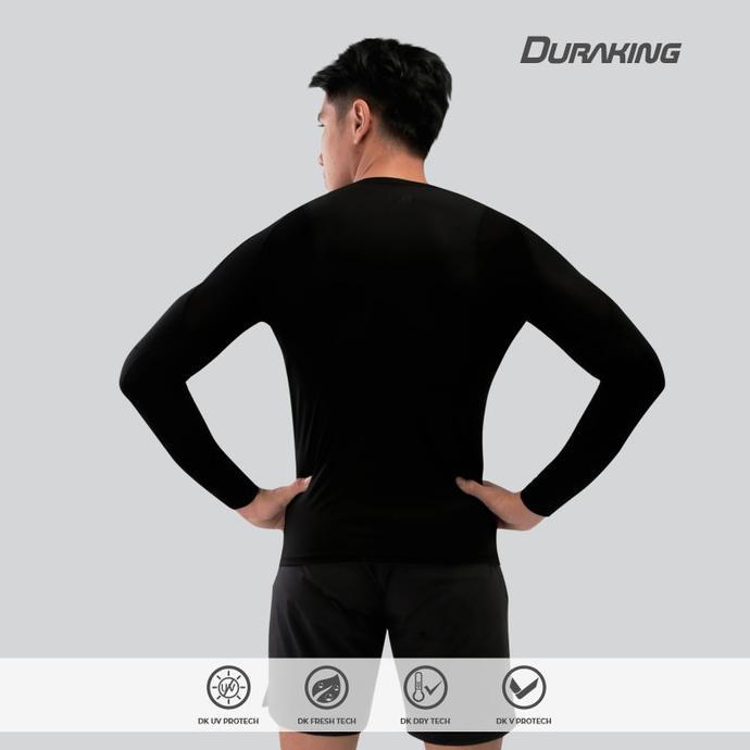 Dk Fishing Jersey Ls (Man) Basic Rashguard Black
