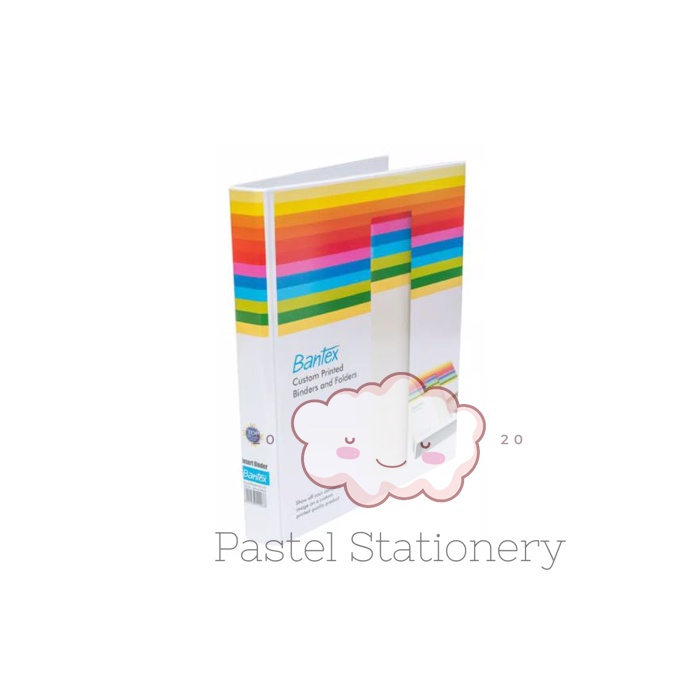 

Ordner Bantex A4 Insert Ring Binder 2 Ring 20mm 8512