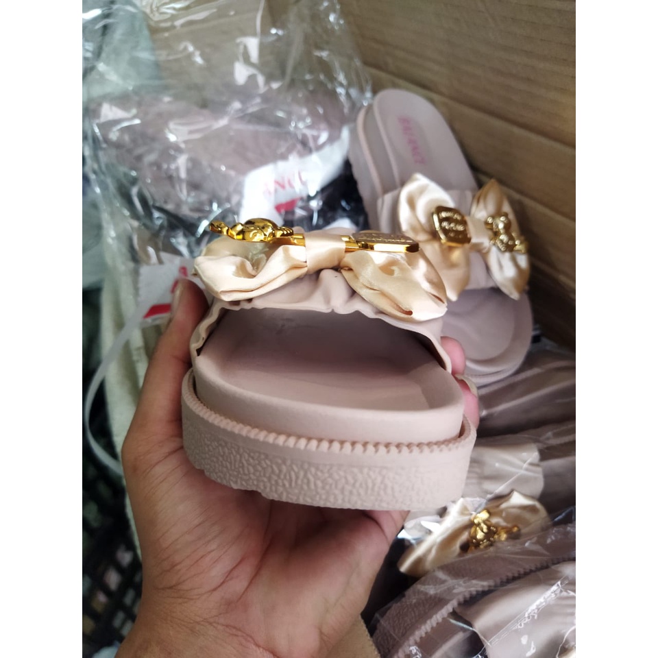 sandal selop pita jelly wanita 1603-W8G // sandal pita cantik terbaru