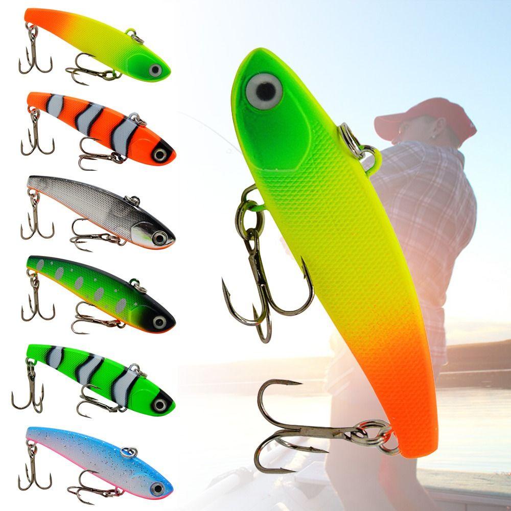 Top Umpan Tenggelam Outdoor Crankbaits Getaran Umpan Casting Panjang Bermanfaat