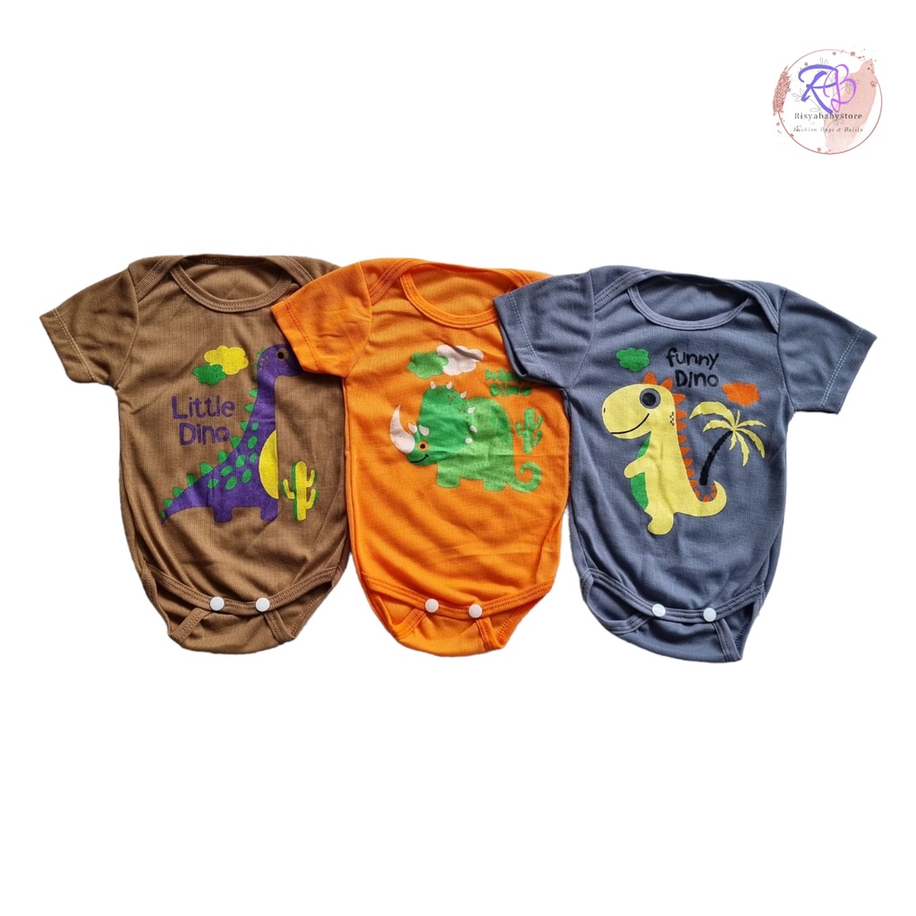 Jumper Bayi RIB Warna Sablon Animal Jumper bayi lucu murah