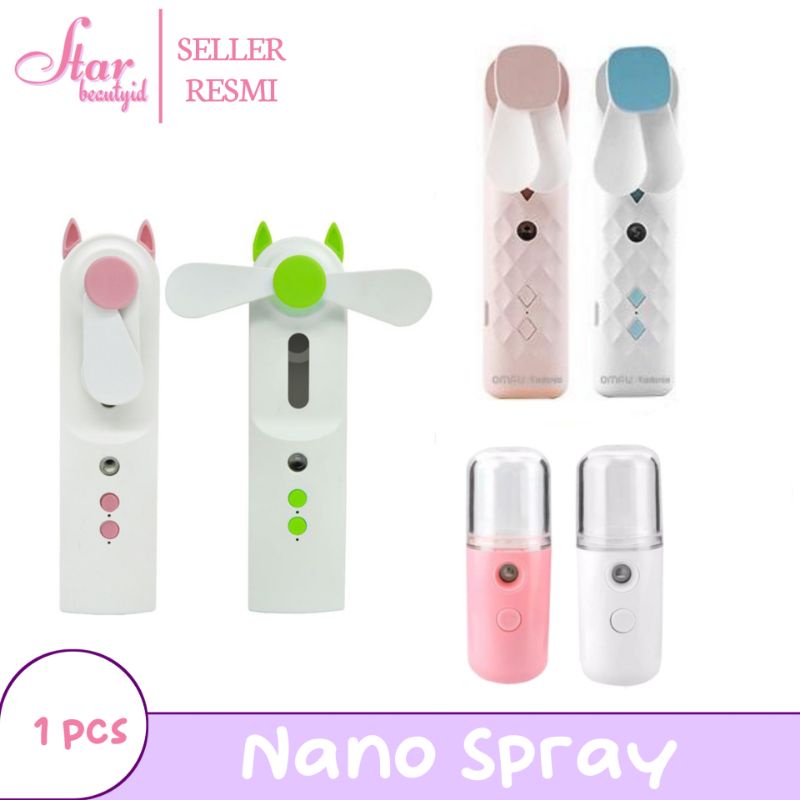 ⭐ Starbeautyid ⭐ NANO SPRAYER MINI PORTABEL / NANO SPRAY KIPAS