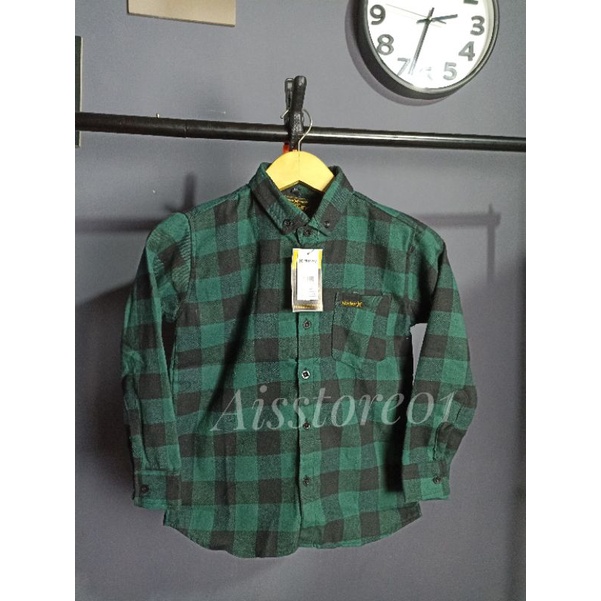 KEMEJA FLANEL IMPORT SUPER/KEMEJA KOTAK2 ANAK USIA 1-12 TAHUN