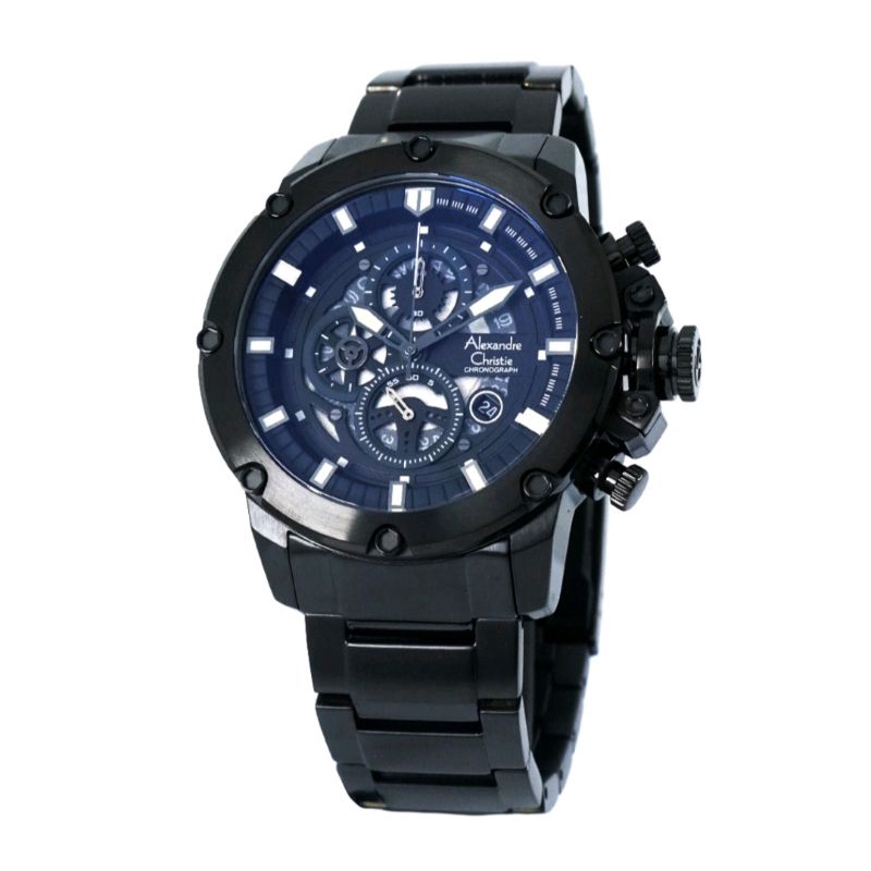 Alexander Christie ACP6564 MCBTBBA jam tangan pria