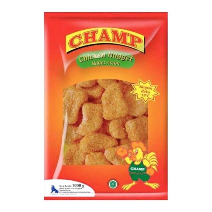 Jual Champ Chicken Nugget Gram Fian Frozen Food Bandung Shopee Indonesia