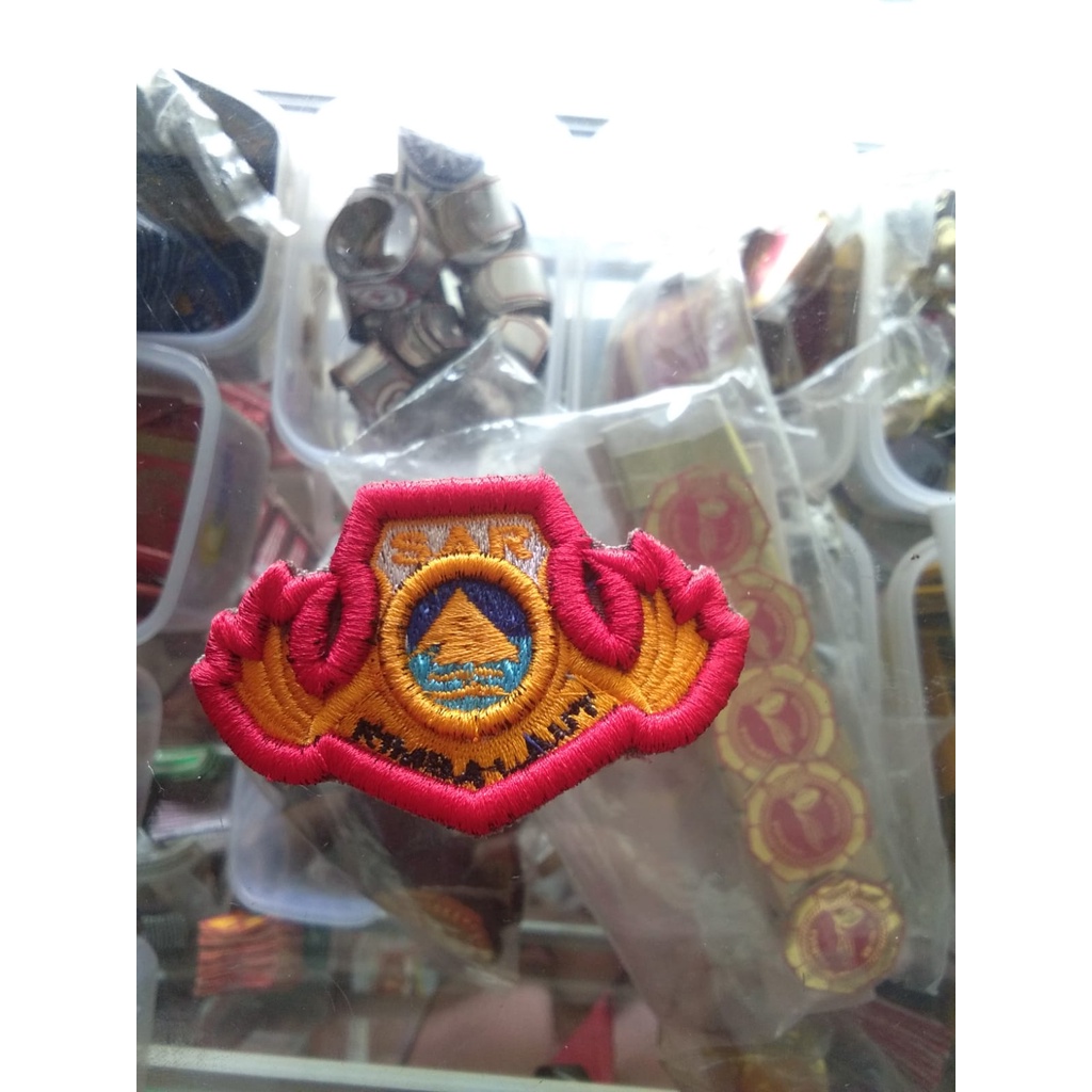 Bordir Timbul Polri Brivet SAR