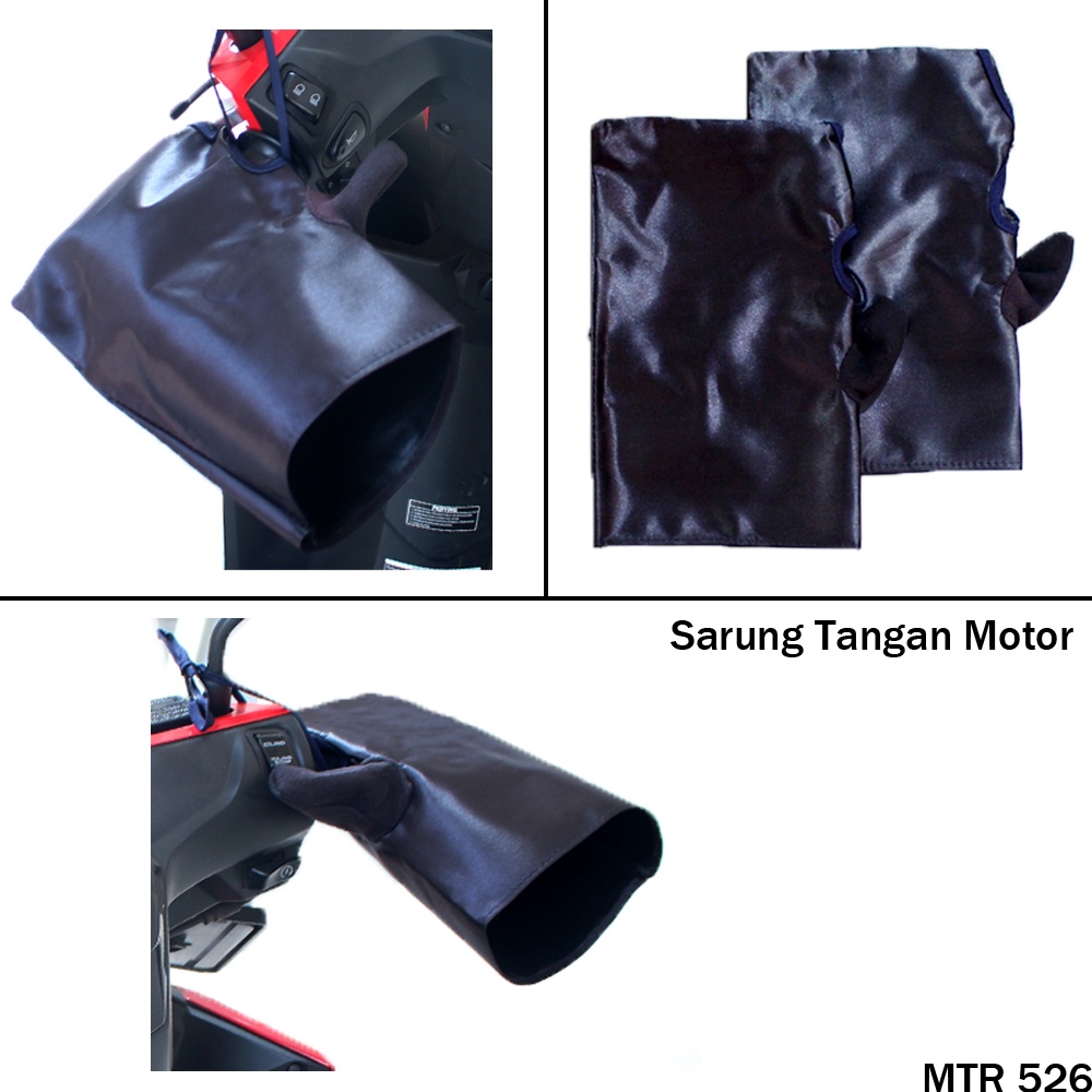 Sarung Stang Motor Parasut Merah - MTR 215