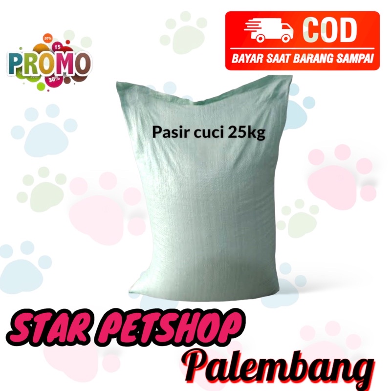 Pasir Cuci Kucing 20kg KHUSUS PENGIRIMAN GOJEK