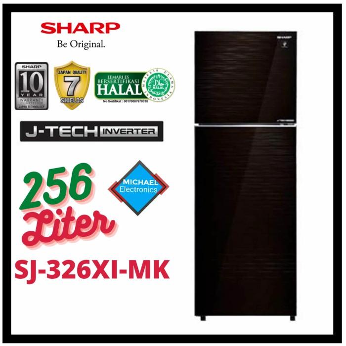 Sharp Lemari es 2 pintu SJ-326XI-MK (INVERTER)