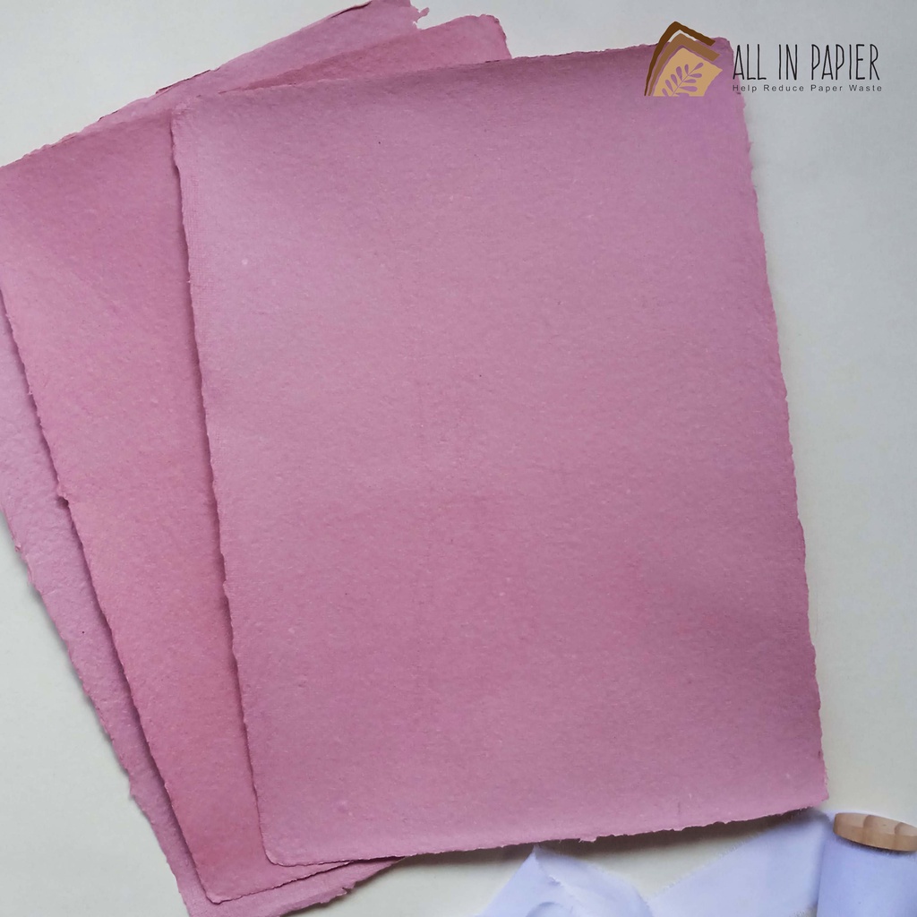 

Kertas Daur Ulang A4 Warna Magenta Pink – Handmade & Ramah Lingkungan