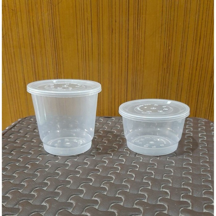 PROMO Gelas Cup Plastik 150ml/100ml/ Cup Puding/ Cup Selai/ Cup Slime 1 slop - 150ml