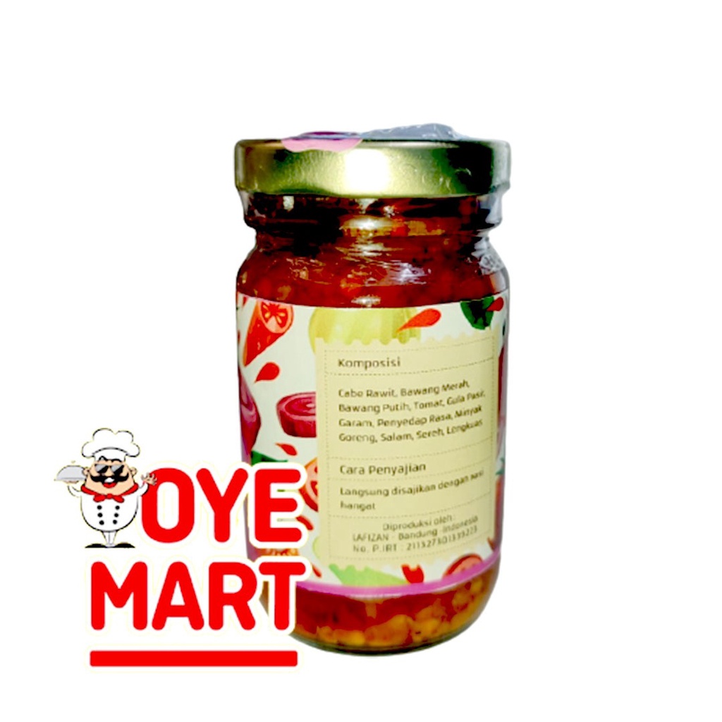 LAFIZAN SAMBAL BAWANG 135GR