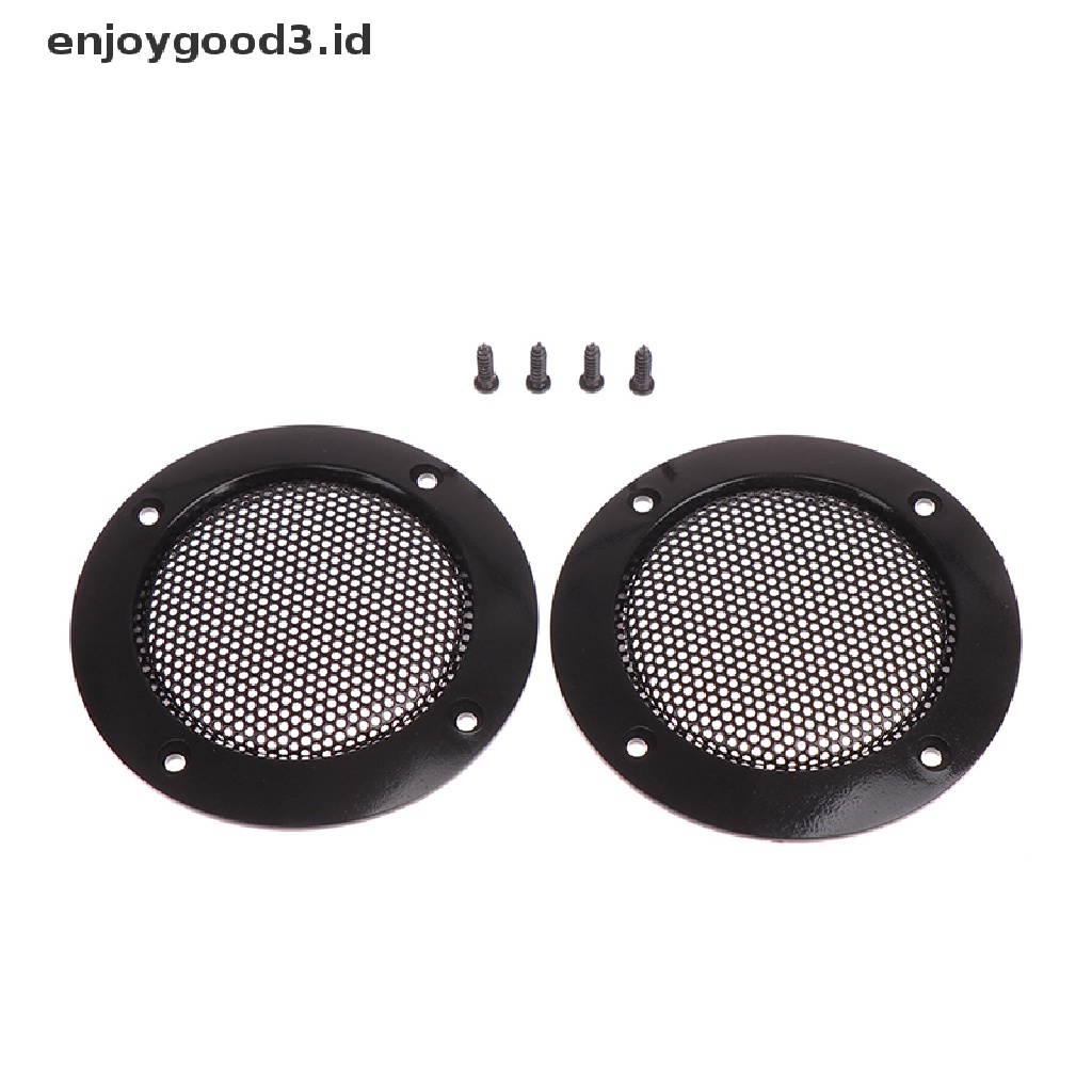 2pcs Jaring Pelindung Speaker Audio Ukuran 2 Inch