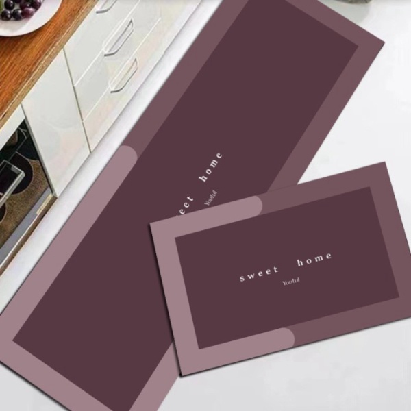 Promo Keset Dapur Pintu Kamar Mandi Diatomite 2 in 1 Youful - Maroon Murah