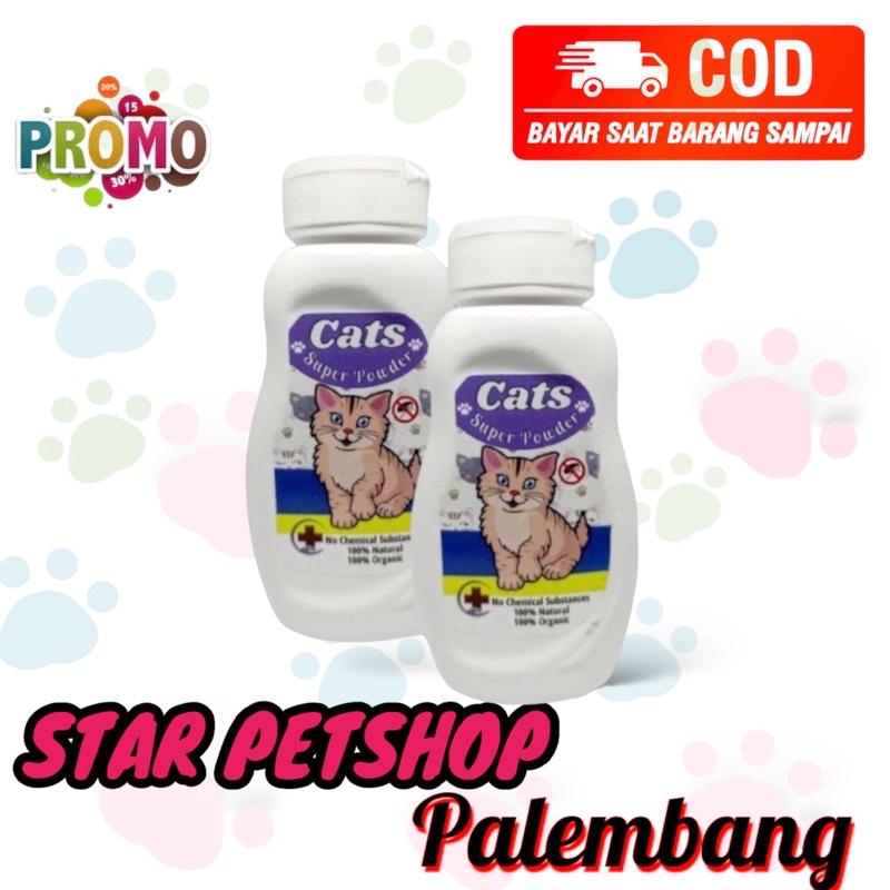 Bedak Kutu Kucing CATS Free Packing Bubble