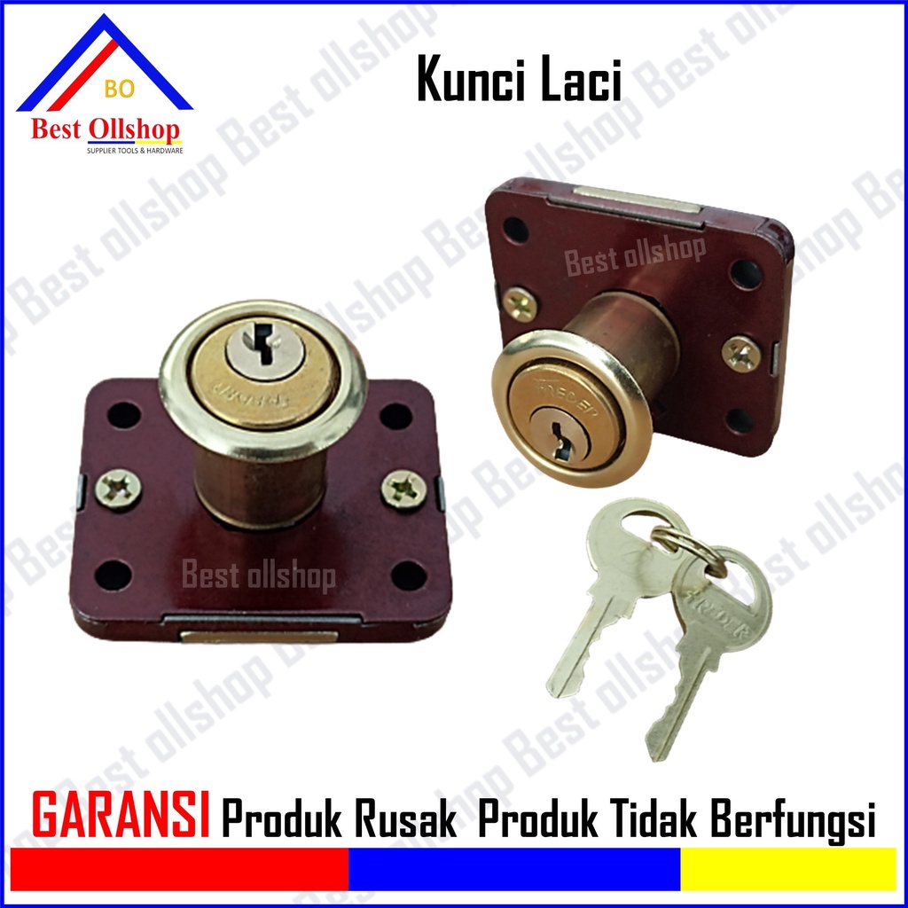 Kunci Laci Lemari Olimpik Kicenset Meja Kantor Besar / Kunci Laci Lemari Olympic Loker Drawer Lock Kecil