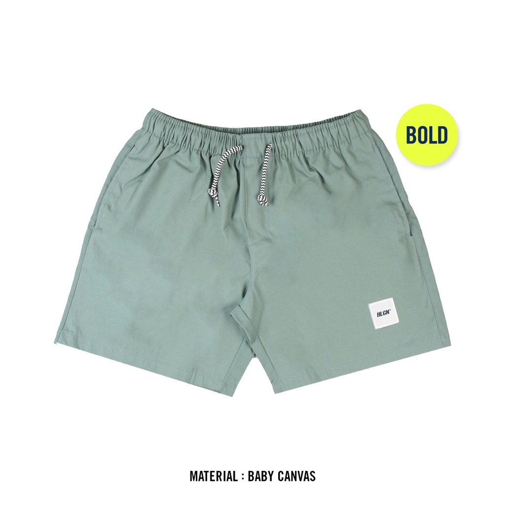 Jual HOOLIGANS Boardshort Academica Bold Sage Green Shopee Indonesia